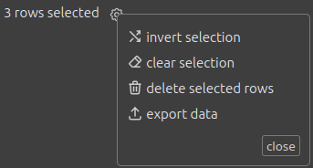 selection tools